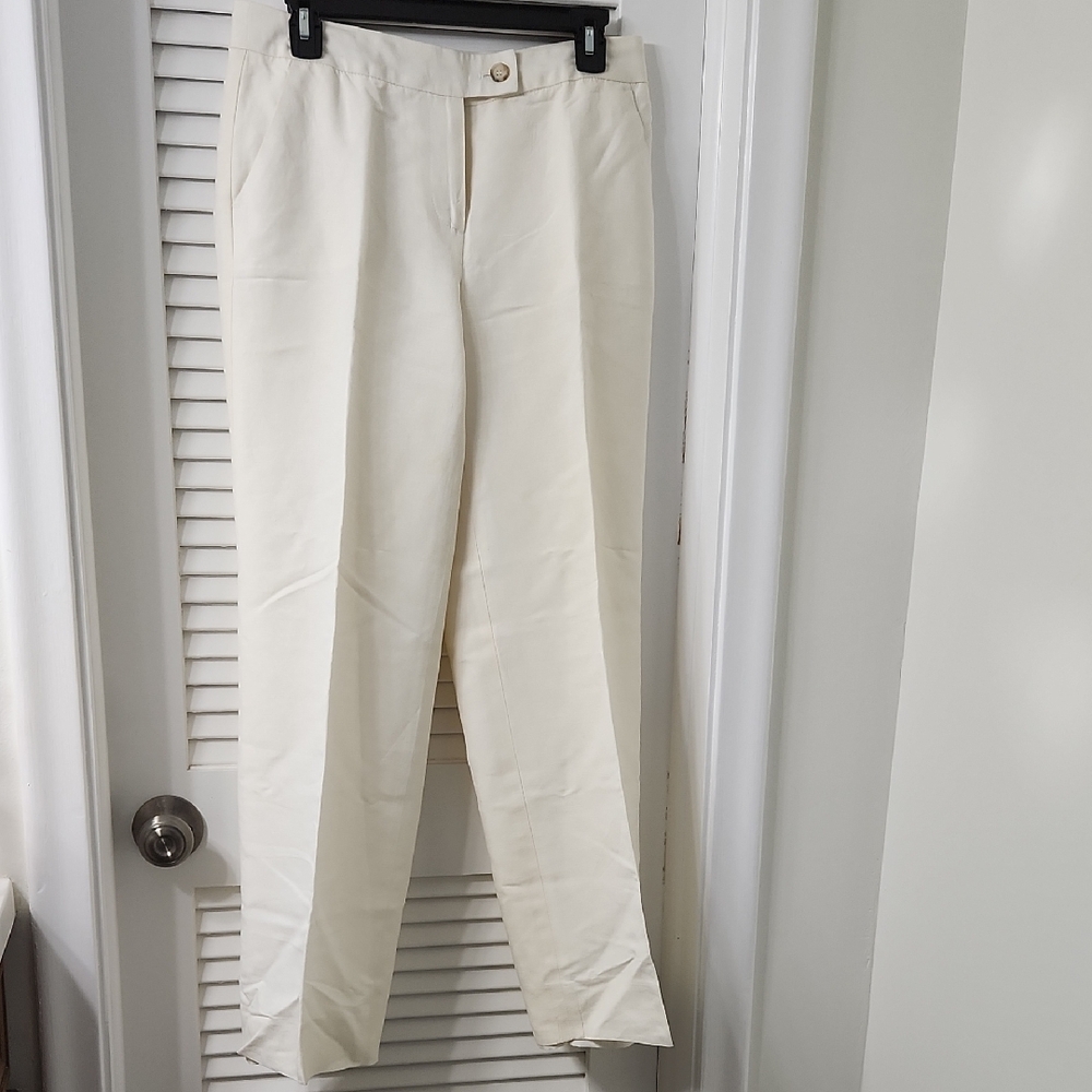 TALBOTS Classic Cream Womens Pants